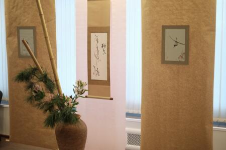 'Plunging', 'Humming Bird And Magnolia' and Ikebana by Natalya Lichmanyuk
"Очертя голову", "Первая песнь весны" и икебана Натальи Личманюк